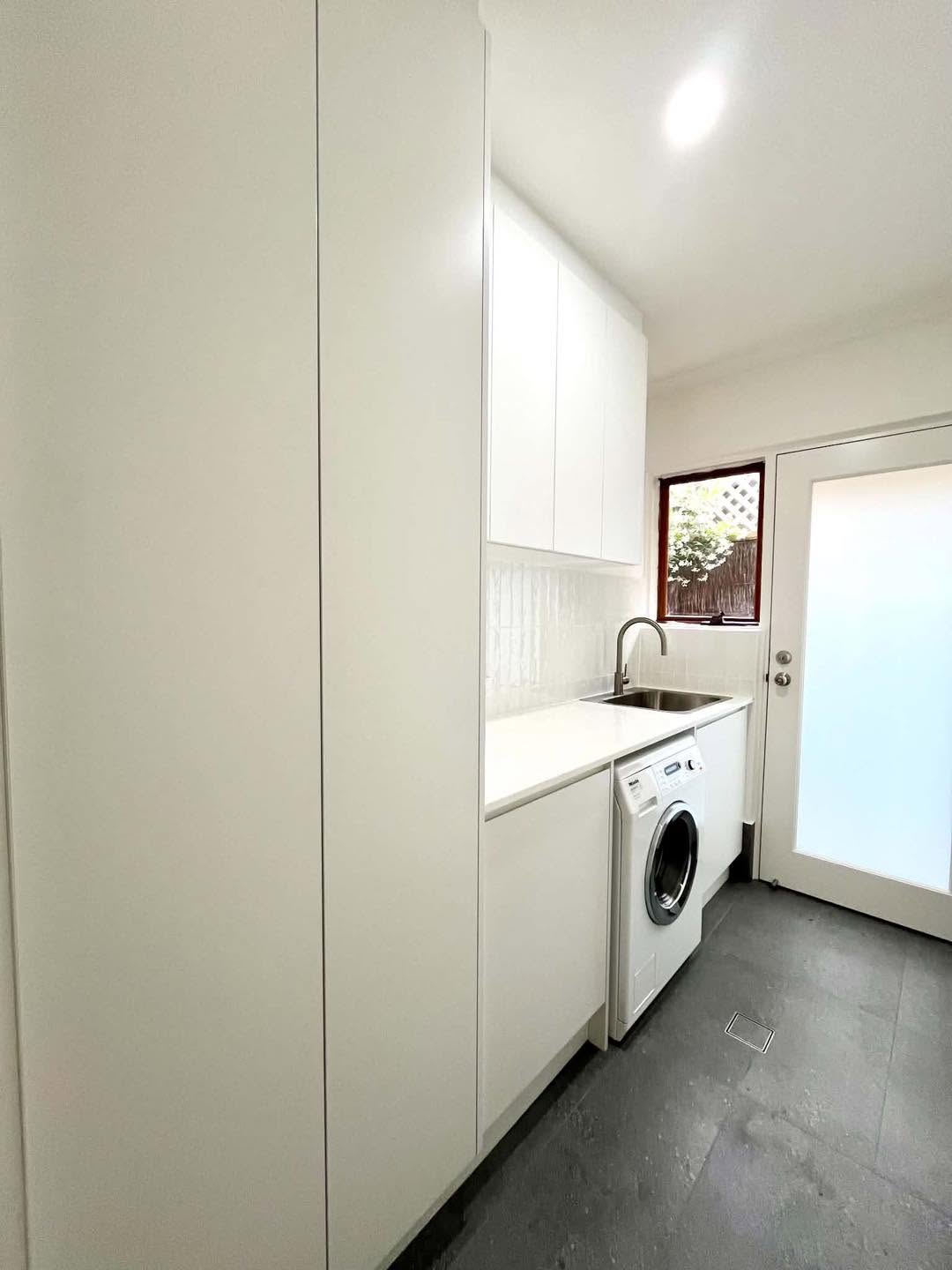 Compact White Laundry